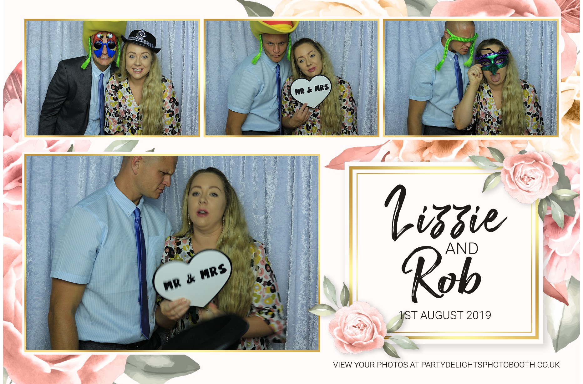 Lizzie and Rob’s Wedding - Prints | View more photos from the event at gallery.partydelightsphotobooth.co.uk/u/PartyDelightsPhotoBooth/Lizzie-and-Rob’s-Wedding-Prints